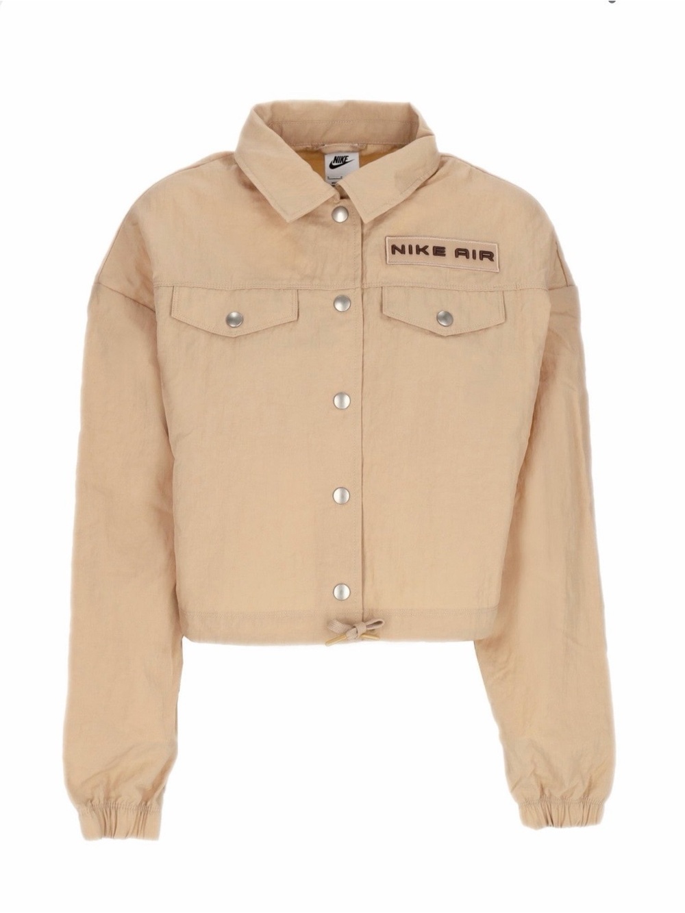 Nike Coach Jacket Women's Sportswear Air Woven Crop Jacket Size XS